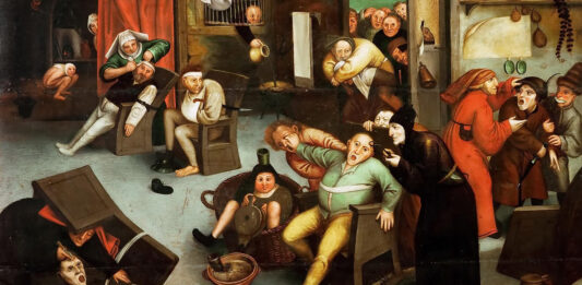 Rimozione della pietra della follia, copia antica di un'opera dispersa di Pieter Bruegel il vecchio, circa 1557, Musée Sandelin, Saint-Omer