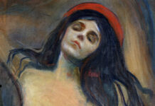 Edvard Munch, Madonna, 1894, Munch Museum, Oslo (particolare)