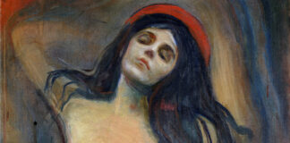 Edvard Munch, Madonna, 1894, Munch Museum, Oslo (particolare)