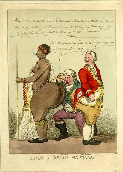 William Heath, A Pair of Broad Bottoms, Londra, 1810