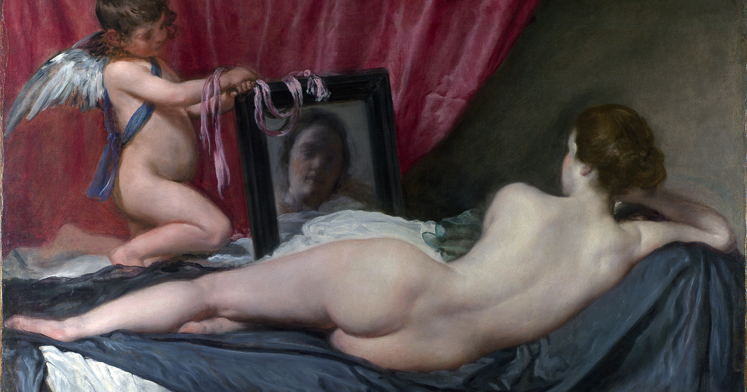 Diego Velázquez, Venere e Cupido (Venere Rokeby), 1648 ca., olio su tela, National Gallery, Londra