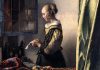 Jan Vermeer, Donna che legge una lettera davanti alla finestra