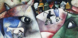 Marc Chagall, Io e il villaggio, 1911