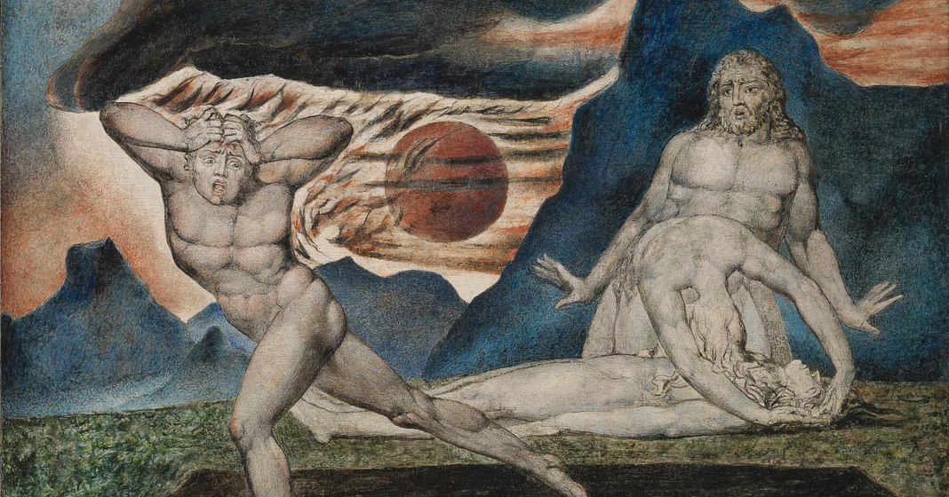 William Blake, The Body of Abel Found by Adam and Eve