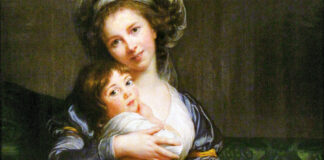 Élisabeth Vigée Le Brun, Autoritratto con la figlia Julie, 1786