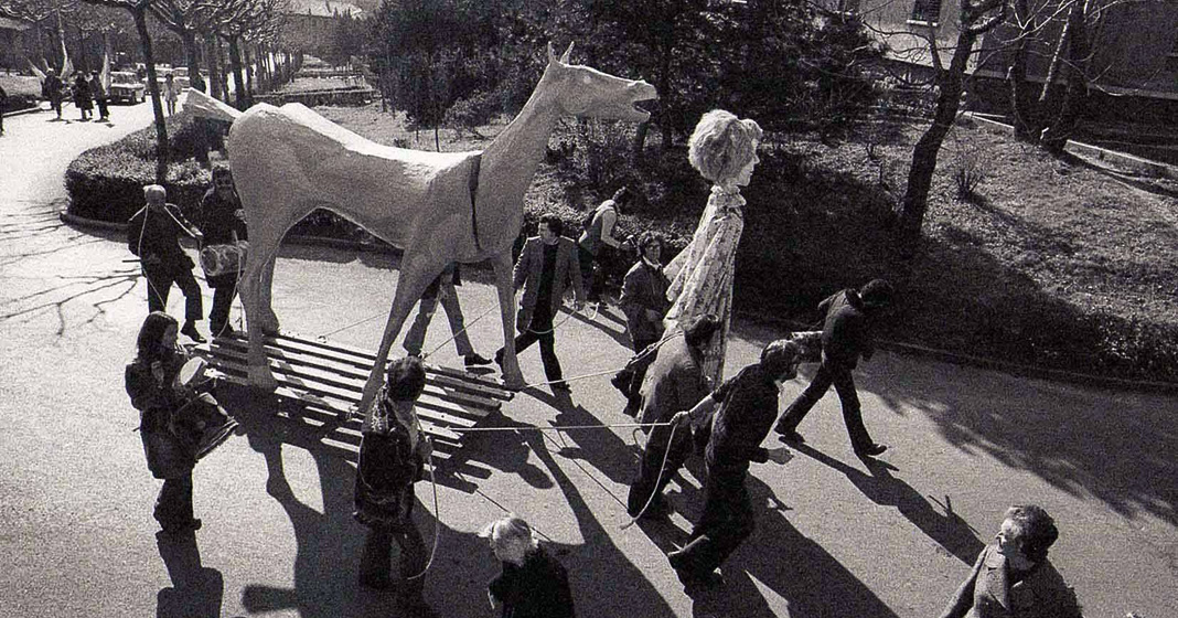 Claudio Ernè, Marco cavallo, Trieste, 1973