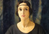 Felice Casorati, Ritratto di Cesarina Gualino (particolare), 1922