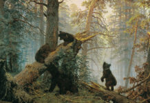 Ivan Ivanovič Šiškin, Mattino in una pineta