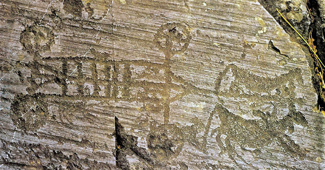 Graffito rupestre