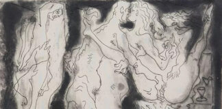 André Masson, Le Mort, planche 7, 1964