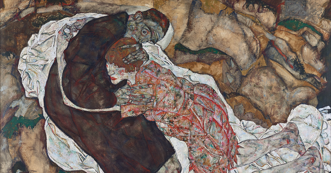 Egon Schiele, Tod und Mädchen
